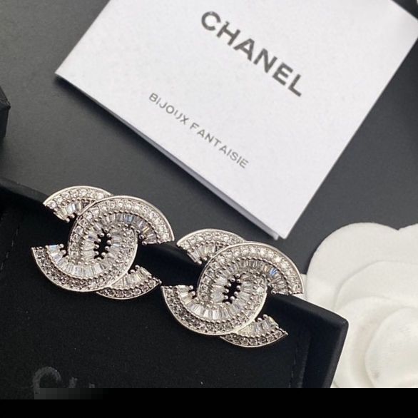 Ch*el earrings